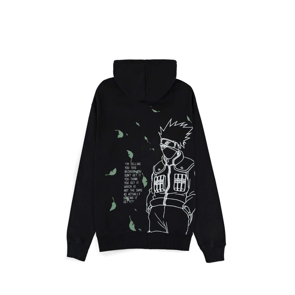 Naruto - Kakashi Vest met capuchon - Zwart